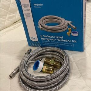 Stainless Steel Refrigerator Waterline Kit